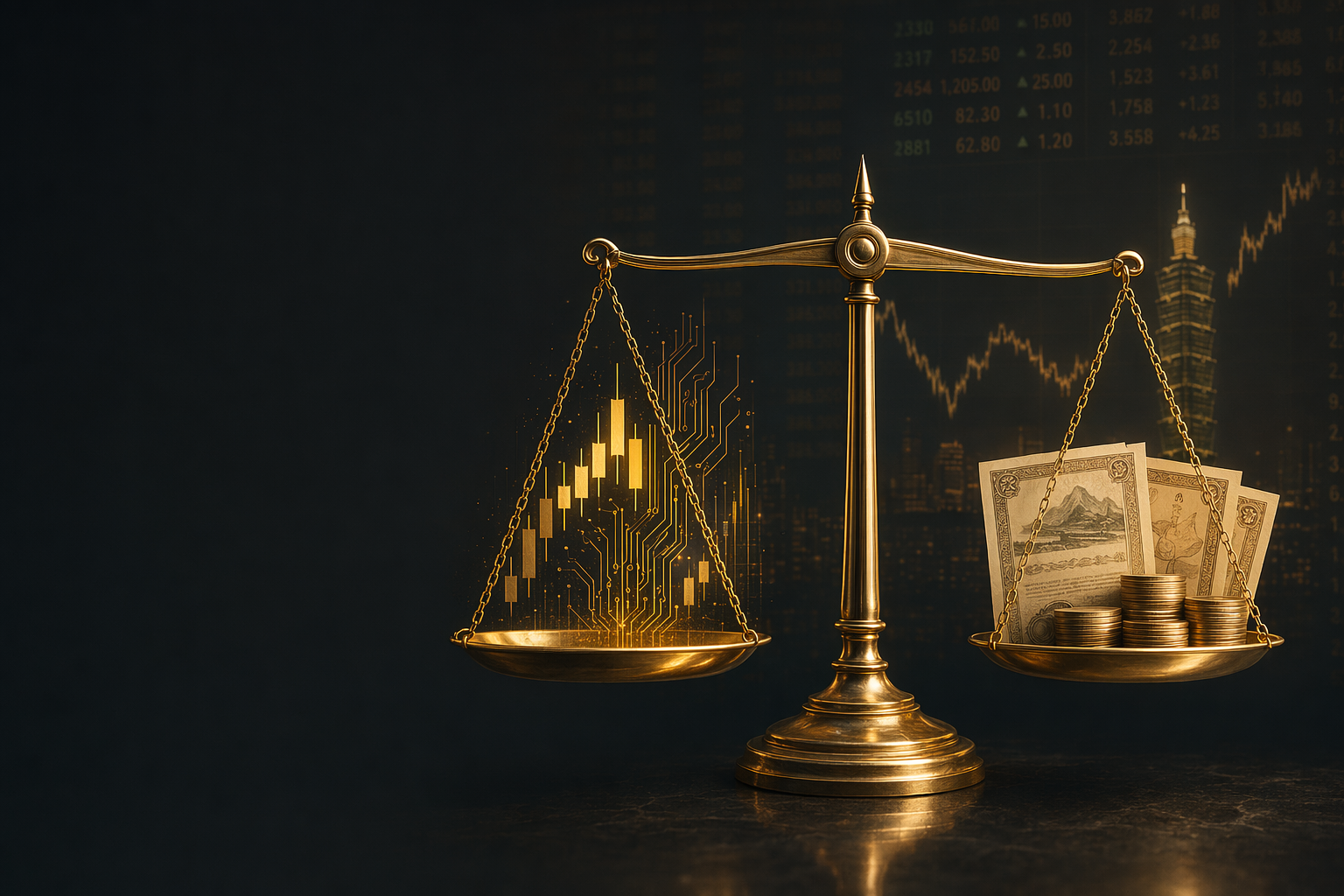 玉山金平衡基金主視覺